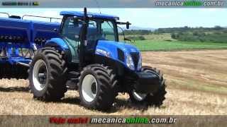 Novo Trator T7 da New Holland [upl. by Airtemad]