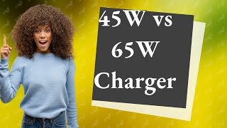 Can I use a 45W charger instead of 65w MacBook Pro [upl. by Ecinrahs299]