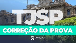 CONCURSOS TJSP CORREÇÃO DA PROVA [upl. by Nadoj]