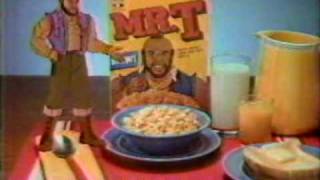 Retro Commercial  Mr T Cereal mid80s [upl. by Eslud]