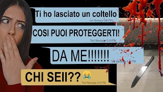 LA CHAT PIÙ PAUROSA DI SEMPRE TI HO LASCIATO UN C0LTELLO [upl. by Filia]