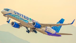 4K Special Liveries amp Heavies  Plane Spotting Phoenix Sky Harbor PHX [upl. by Mycah878]