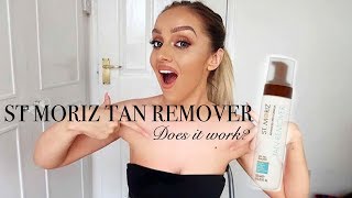 ST MORIZ TAN REMOVER  DOES IT WORK  Review amp Testing [upl. by Hansiain602]