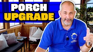 Build a Screened in Porch YOURSELF  DIY Porch Tutorial [upl. by Seugram]