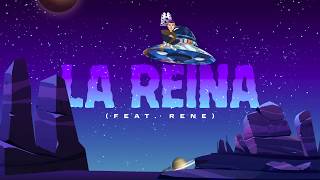 La Reina  Natanael Cano ft Rene Lyric Video [upl. by Asatan137]