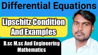 Lipschitz Condition  Lipschitz Condition In Differential Equations  Lipschitz Condition In Hindi [upl. by Suryc687]