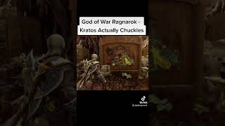 God of War Ragnarok  Kratos Actually Chuckles shorts godofwarragnarok kratos [upl. by Erreipnaej367]