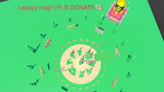 PLS DONATE 💸 how to get to legacy map [upl. by Atinnek]