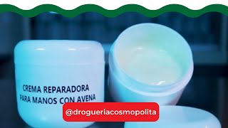 Crea una crema reparadora para manos con avena [upl. by Aicittel]