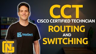 Cisco CCT  Routing and Switching 100490 RSTECH Certification [upl. by Duomham]