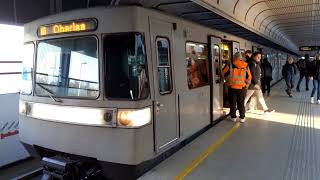 U1 Aderklaaer Straße UBahn Wien SGP Type U11 [upl. by Akili]