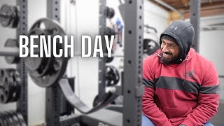 Training Vlog 14 Bench Press Work [upl. by Irotal]