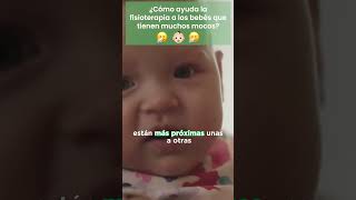 Fisioterapia para expulsar mocos bebes👶 ¿cómo funciona Clínicas h3 [upl. by Esilrahc75]