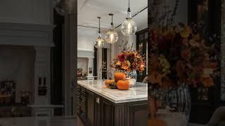 Sophisticated Fall Kitchen Elegant Seasonal Decor Ideas for a Chic Cozy Spacekitchendecorfall [upl. by Ayisan]