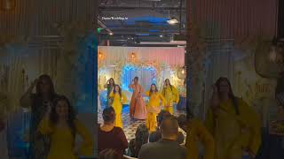 Banno Ki Saheli 💛 Haldi Ceremony Beautiful Sangeet ✨💚 weddingdance yeladkahaiallah youtubeshorts [upl. by Fitzhugh]