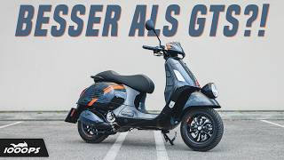 Die SportVersion der Vespa GTS im Test  Vespa GTV 300 Test 2024 [upl. by Pazia224]