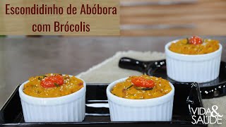 Receita Escondidinho de Abóbora com Brócolis  Queda de Cabelo  Parte 4 030719 [upl. by Norak]