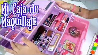 MI PRIMER CAJA PARA MAQUILLAJE MIS INICIOS EN MAKEUP Majo Fashion [upl. by Kuo237]