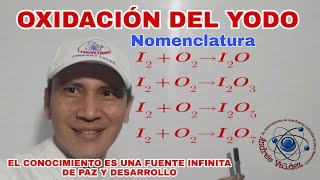 Ã“XIDOS DE YODO ANHÃDRIDOS NOMENCLATURA TRADICIONAL  STOCK  SISTEMÃTICA [upl. by Meehan855]