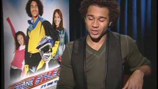 CORBIN BLEU FREE STYLE ANS INTERVIEW [upl. by Yrehcaz]