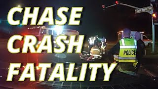 GRAPHIC Motorcyclist dies during police chase in Maricopa AZ [upl. by Itirp487]