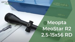 Meopta MeoStar R2 2515x56 RD  Optics Trade Review [upl. by Koch723]