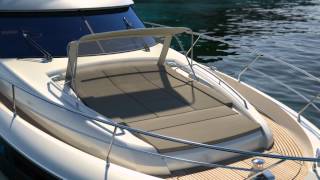 Prestige 550 Flybridge  Prior Model [upl. by Loella686]