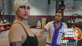 GTA V ONLINE  CHOP SHOP  MISIÓN RECONOCIMIENTO DEL CASINO OVERFLOD TYRANT  CON MEMES [upl. by Cutty]