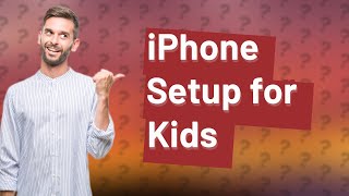 How do I set up an iPhone for my child under 13 [upl. by Enoved427]