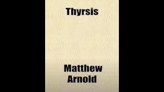 Thyrsi’s by Matthew Arnold swayamprabha CH01SP [upl. by Noscire]