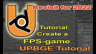 D420  UPBGE tutorial series 2022  Create FPSgame part 1 [upl. by Myrtia]