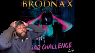 BRODNAX WENT CRAZYYY  Brodnax  quot16 Bar Challengequot Official Music Video Reaction [upl. by Ylim]