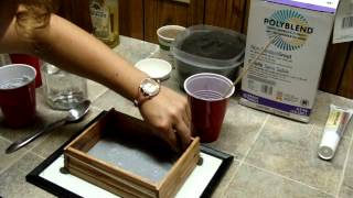 How to make a Grout Formicarium for Ants Part 1 of 3 [upl. by Skip]