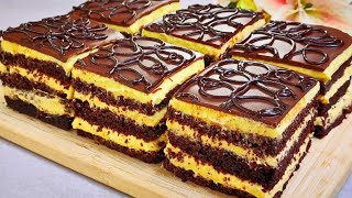 Das beliebteste Dessert dieses Frühlings Saftiger Schokokuchen der in ihrem Mund Schmilzt [upl. by Eidak]