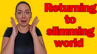 The Truth About Returning To Slimming World [upl. by Phyllida]