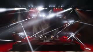 Rammstein  Deutschland GrandMA2 amp Depence Timecode Light Show [upl. by Alig41]