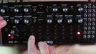 Moog DFAM Solo  First Contact Part 1  My first Moog synth [upl. by Bernardi]