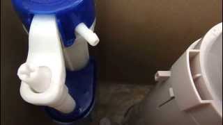 How to fix your wc cistern if it is running water into the pan after the flush has finished [upl. by Bland427]