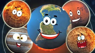 Planet Song  Kids Best Song  Planet Nursery rhymes  Solar System Song [upl. by Aratahc]