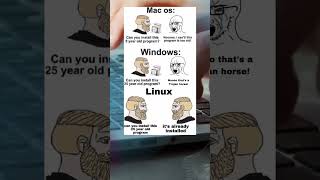 linux powerful linuxworld linuxforbeginners memes [upl. by Geldens342]