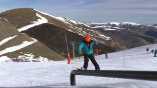 NOUVEAU A PEYRAGUDES  Snowpark de la Flamme [upl. by Symer735]