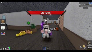 Murder Mystery 2 MURDERER WINSRoblox [upl. by Enyrhtak]