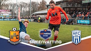 SPANNEND duel in Hardenberg 😳💥  HHC Hardenberg vs Koninklijke HFC  Betnation Divisie 2324 [upl. by Dagney390]