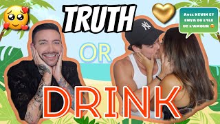 TRUTH OR DRINK avec ENYA et KEVIN DE LÎLE DE LAMOUR🌴 ILS ONT VRAIMENT TROUVÉ L’AMOUR 🥹💕 [upl. by Ojillek155]