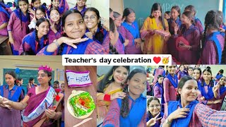 This is how we celebrated Teachers day in our school 💓✌️ 10th graders📚  Kashish Arya [upl. by Rheims]