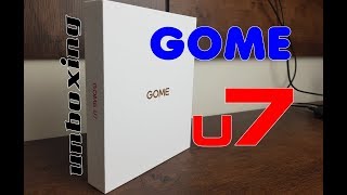 Unboxing Gome U7  custa menos de R40000 [upl. by Calendra]