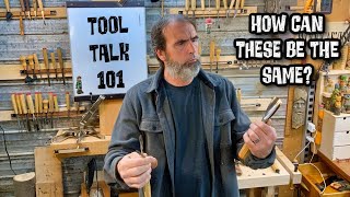 Wood Carving Tools Explained Beginners Guide to GougesVTools etc [upl. by Cirde]