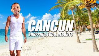 The New Cancun 2024 Finding Food amp Shopping Mexicos 1 Tourist Attractions 👍 [upl. by Ennylhsa]