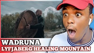 FIRST TIME REACTING TO  WADRUNA  LYFJABERG Healing Mountain  Official Music Video wadruna [upl. by Rases]