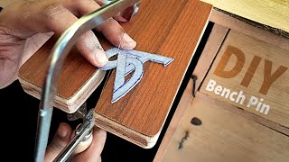 How to make a bench pin for a jewelry saw  Artiflier [upl. by Teodoor]